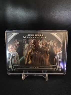 Topps Star Wars Attack of the Clones  Masterwork Mace Windu Last Print 299/299